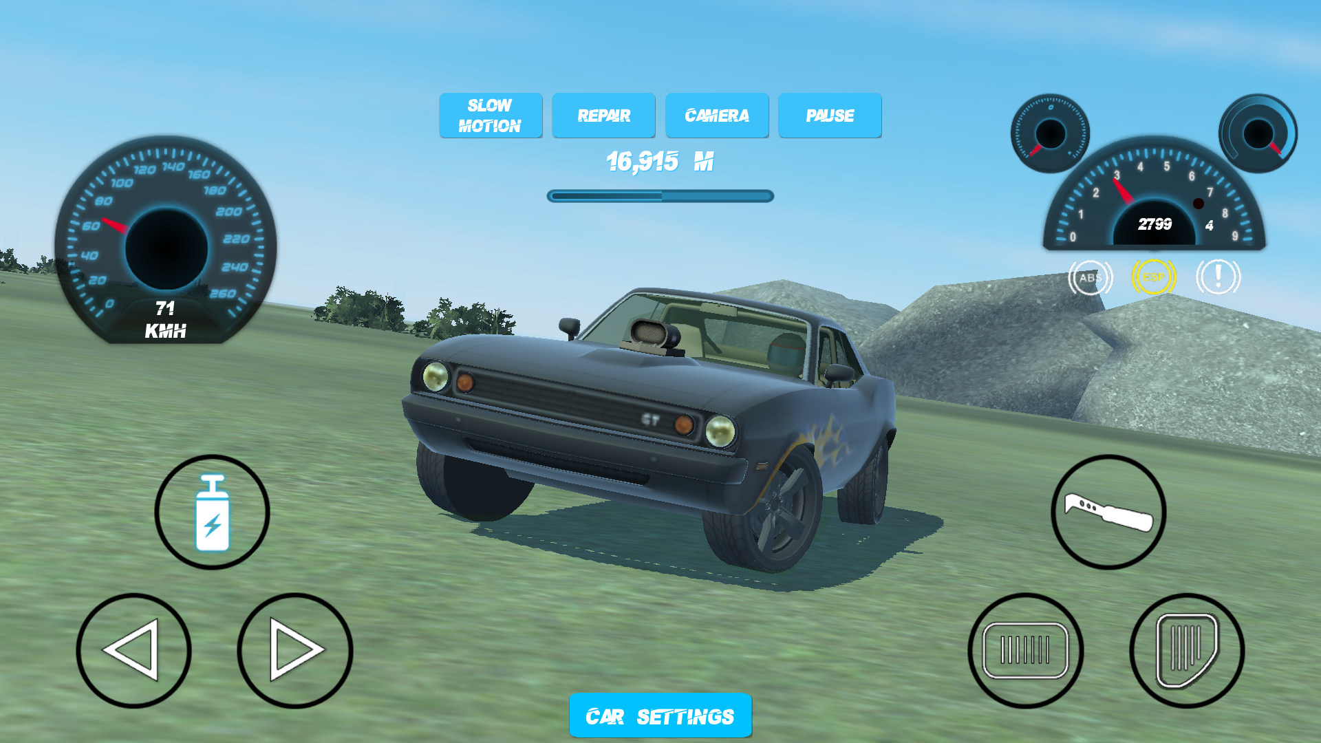 Android application Real Muscle Car screenshort