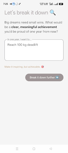 Better Self  Goal Planner