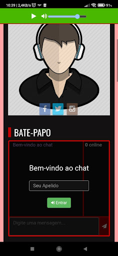 Site Bombeiro Moro Screen 2