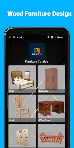 Android application Wood Furniture Design screenshort