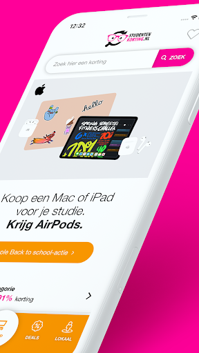 Studentenkorting NL Screen 2