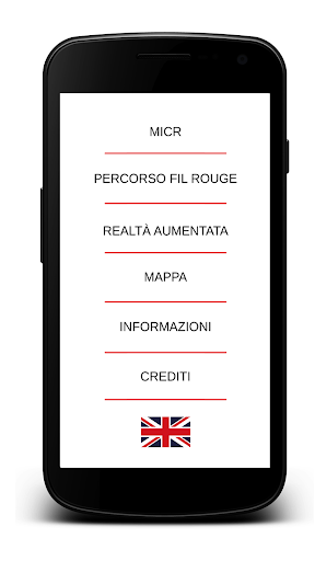 Android application MICR Croce Rossa screenshort