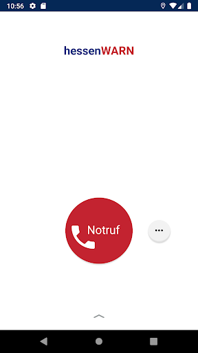 Android application hessenWARN screenshort