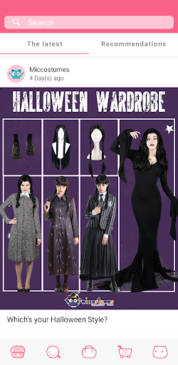 Android application Miccostumes Cosplay Shopping screenshort