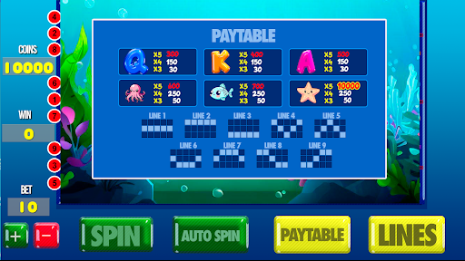 Android application slot machine casino screenshort