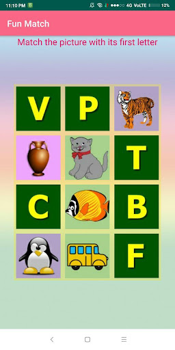 Fun Match for Kids Screen 2