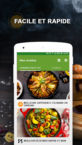 Mes Recettes de cuisine facile Screenshot 1 - AppWisp.com