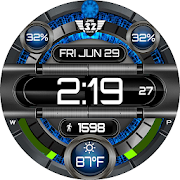 Techno 1 Animated Watchface for WatchMaker