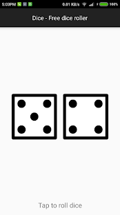 Dice - the dice roller Screenshot