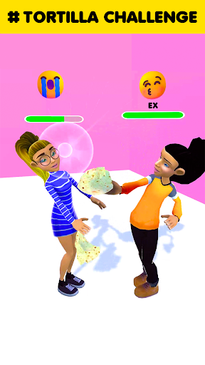 Android application Tortilla Slap Challenge screenshort