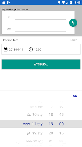 SzukCug - Rozkład Jazdy Pociąg Screenshot 1 - AppWisp.com