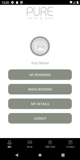 Pure Hair & Spa Screen 2