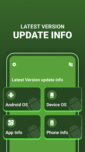 Android application Latest Versions Update Info screenshort
