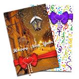 Happy New Year E-cards Maker icon
