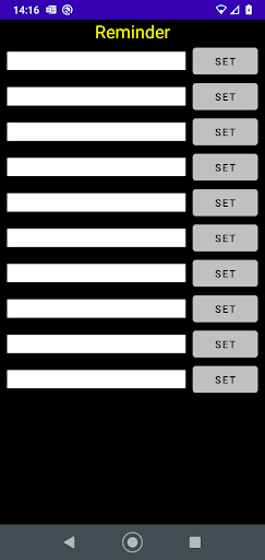 Reminder Screen 2