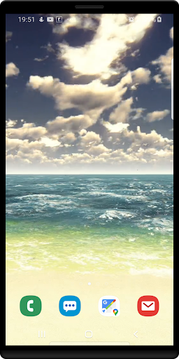 Beautiful Beach Live Wallpaper Screen 3