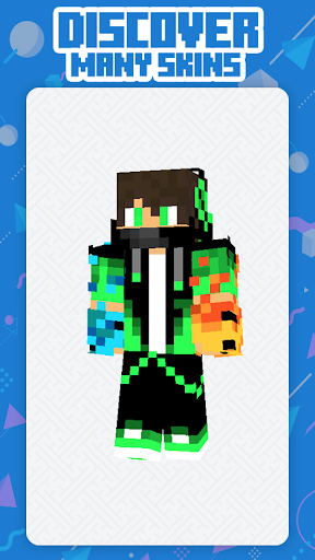 Neon Squad Skin Minecraft Screen 2