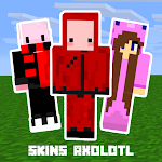 Cover Image of Télécharger Skins Axolotl for MCPE 1.0 APK