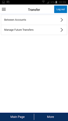 NCBCreditUnion Mobile Banking Screen 3
