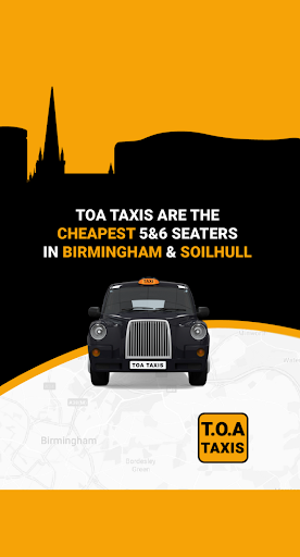 Android application TOA Taxis Birmingham screenshort