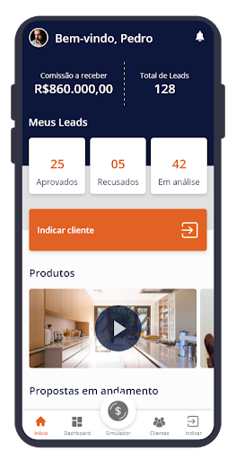 Android application Portal do Parceiro | Credihome screenshort