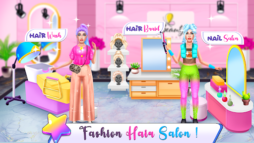 Fashion Girl: Dressup & Hair screenshot 22
