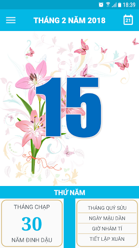 Android application Lịch Việt - Lịch Plus 2024 screenshort