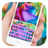 Colorful Rose Keyboard icon