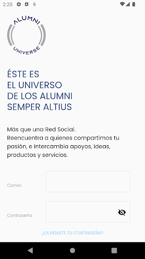 Alumni Universe Screen 2