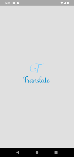 My Translate Screen 2