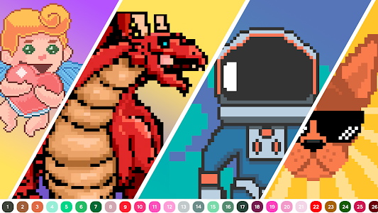 Pixel Art - Coloring Games Unknown