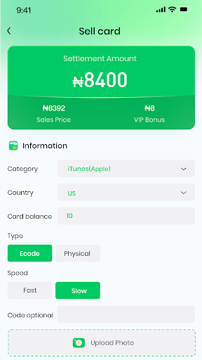 CardBrother - Sell Gift Cards Screenshot 1 - AppWisp.com