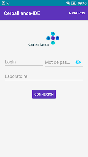 Android application Cerballiance-IDE screenshort