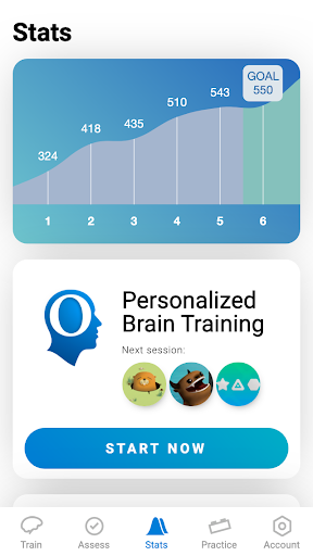 CogniFit - Test & Brain Games 4.3.8 screenshots 1