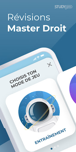 Android application Master Droit screenshort