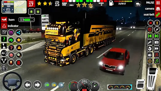 Euro Truck Driving- Truck Game