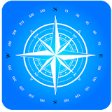 Digital compass icon