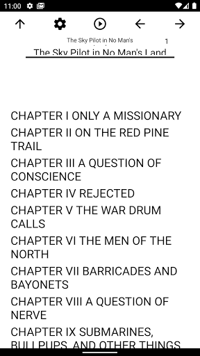 Android application Book, The Sky Pilot in... screenshort