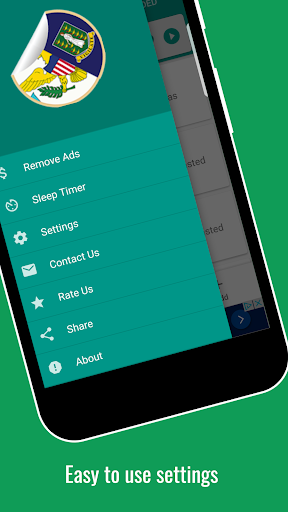 Android application Virgin Islands Radio screenshort