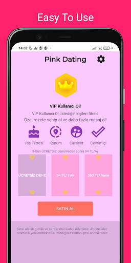 Pink Dating Screenshot 3 - AppWisp.com