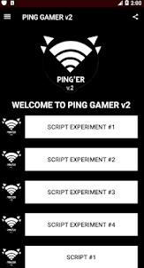 PING GAMER v.2 - Anti Lag For