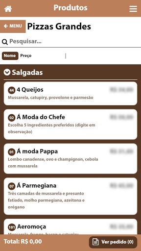 Pappa Pizza Conchal Screen 2
