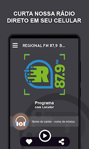 RegionalFM 87,9  Brumadinho MG 1.5 APK + Mod (Free purchase) for Android
