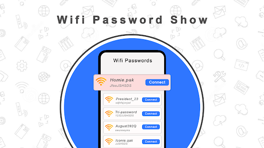 WIFI Password Show:Master Key