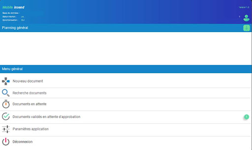 Mobile Insend Screen 3