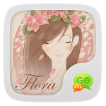 Cover Image of Download GO SMS PRO FLORA THEME 1.0 APK