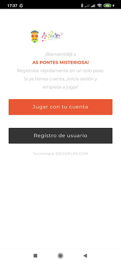 Android application As Pontes Misteriosa screenshort