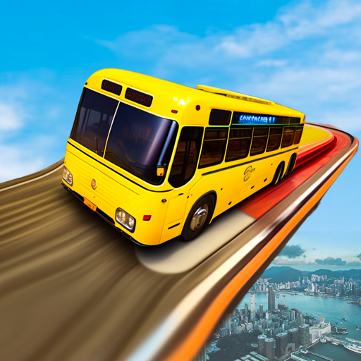 Mega Ramp Bus Driving 3D logo