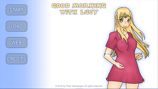 Android application GOOD MORNING WITH LUCY screenshort