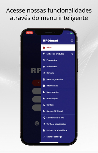 Android application RP DIESEL screenshort